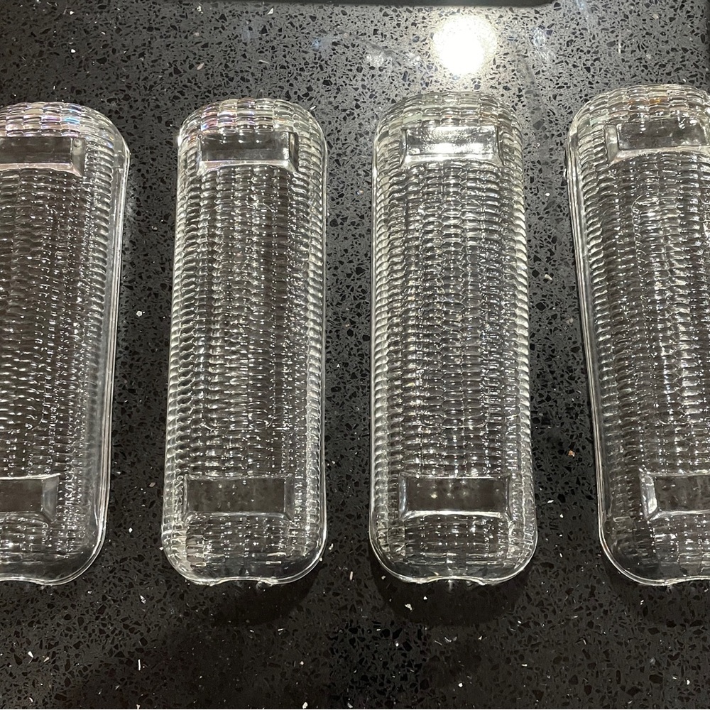 Vintage Indiana Glass Co Corn Holders Bundle of 4